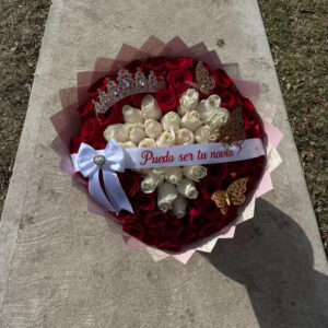 Royal Heart 75-Rose Bouquet